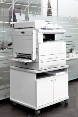 Mueble impresora despacho sobre piel - Mersema